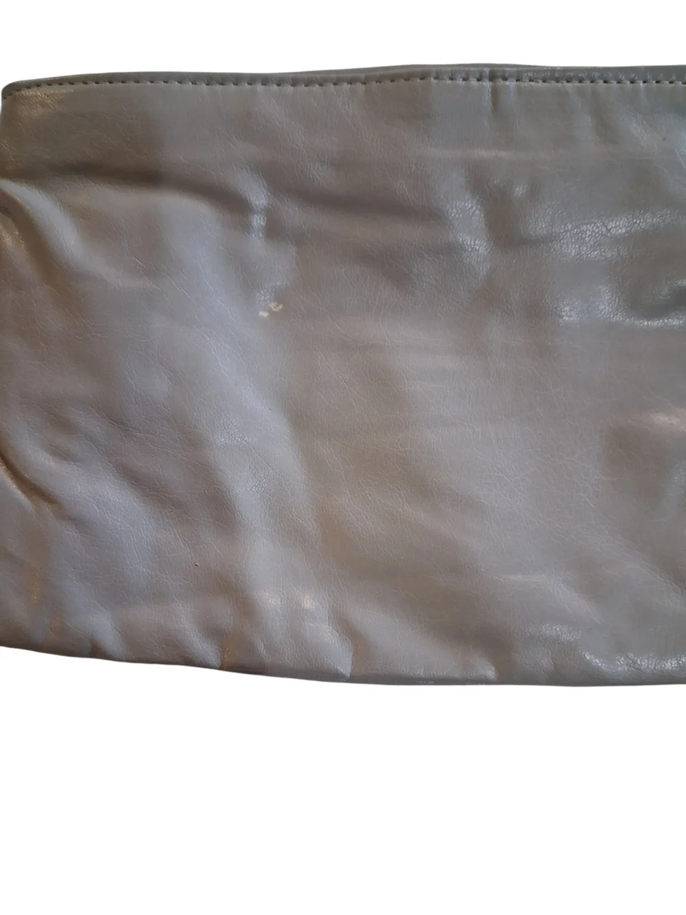 Wristlet Clutch with Bow Detail - Light Gray
